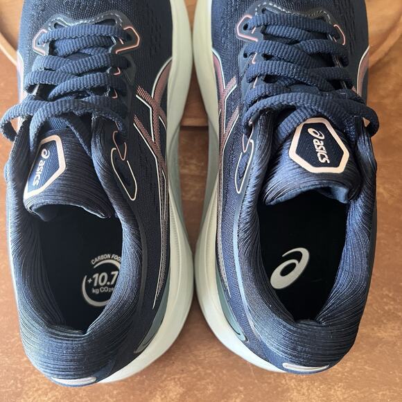 ASICS Gel Kayano 30 Blue Pink Women's 6.5 FF Blast Road Running Shoes Sneakers - Picture 13 of 16